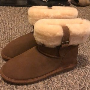 BearPaw furry boots